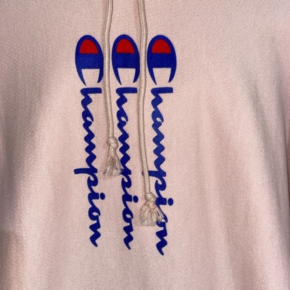 NWOT Champion Oversize Blush Pink Hoodie - Picture 6 of 8